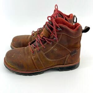 Keen Seattle 6" Dry and Waterproof leather lace up aluminum toe work boots sz 10